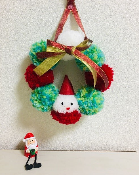 クリスマスリース 木下事務所 ほっとひと息 クリスマスリース 木下事務所 ほっとひと息