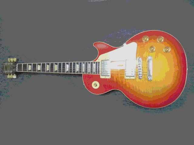 ジャック ダニエル ディスプレイレスポールギター ※ネオン管割れ有の為