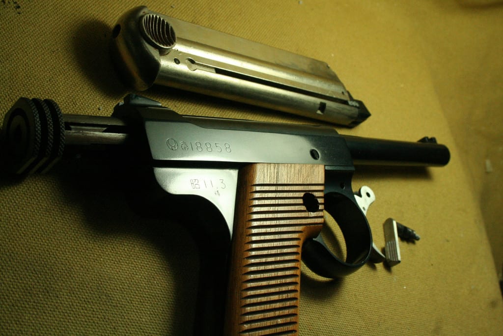 十四年式拳銃の再仕上げ (マルシン製ガスガン) - 森男の活動報告綴 十四年式拳銃の再仕上げ (マルシン製ガスガン) - 森男の活動報告綴