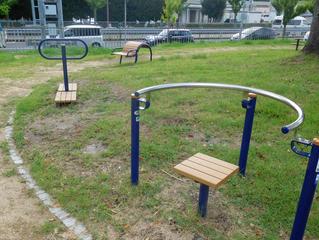 公園に健康遊具の設置を 京都市会議員 平山よしかずの日々前進
