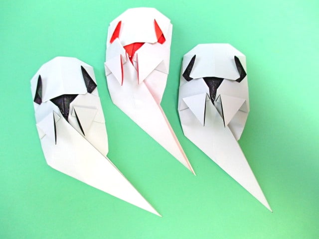 ハロウィン折り紙 おばけ 折り方動画 創作折り紙の折り方