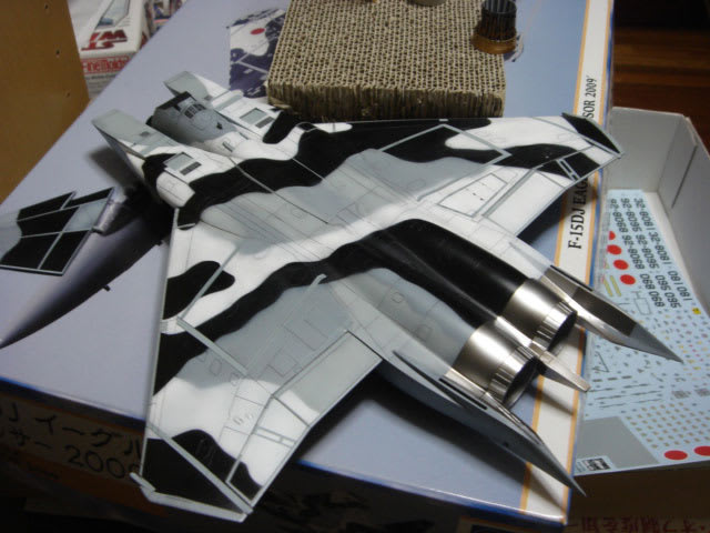 ハセガワ 1/48 《F-15DJ イーグル アグレッサー2009》 制作過程 ハセガワ 1/48 《F-15DJ イーグル アグレッサー2009》 制作過程