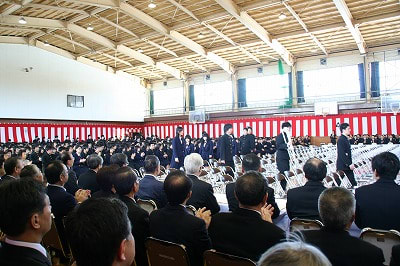 入学式 その３ 能代高校同窓会