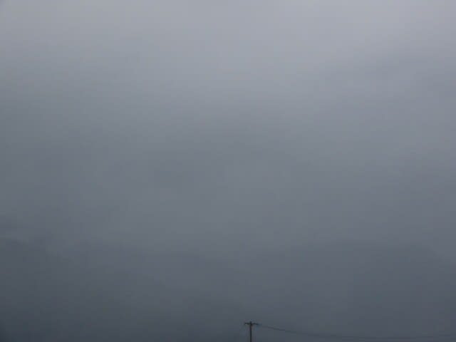 曇り空　長野県　松本市