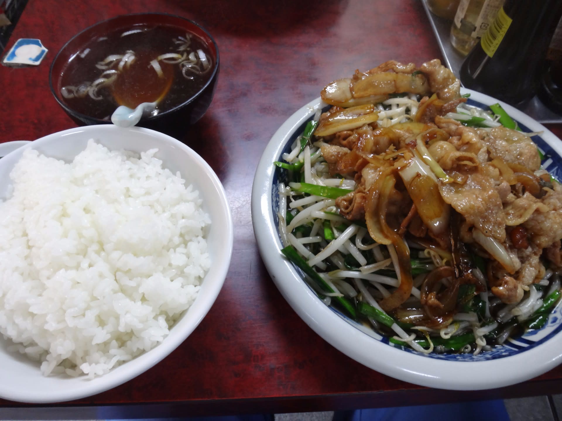 新小岩 萬来 作業員の昼飯 新小岩 萬来 作業員の昼飯