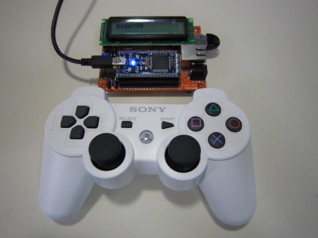 PS3_BlueUSBを使用して、mbedとPS3コントローラをBluetoothで接続する