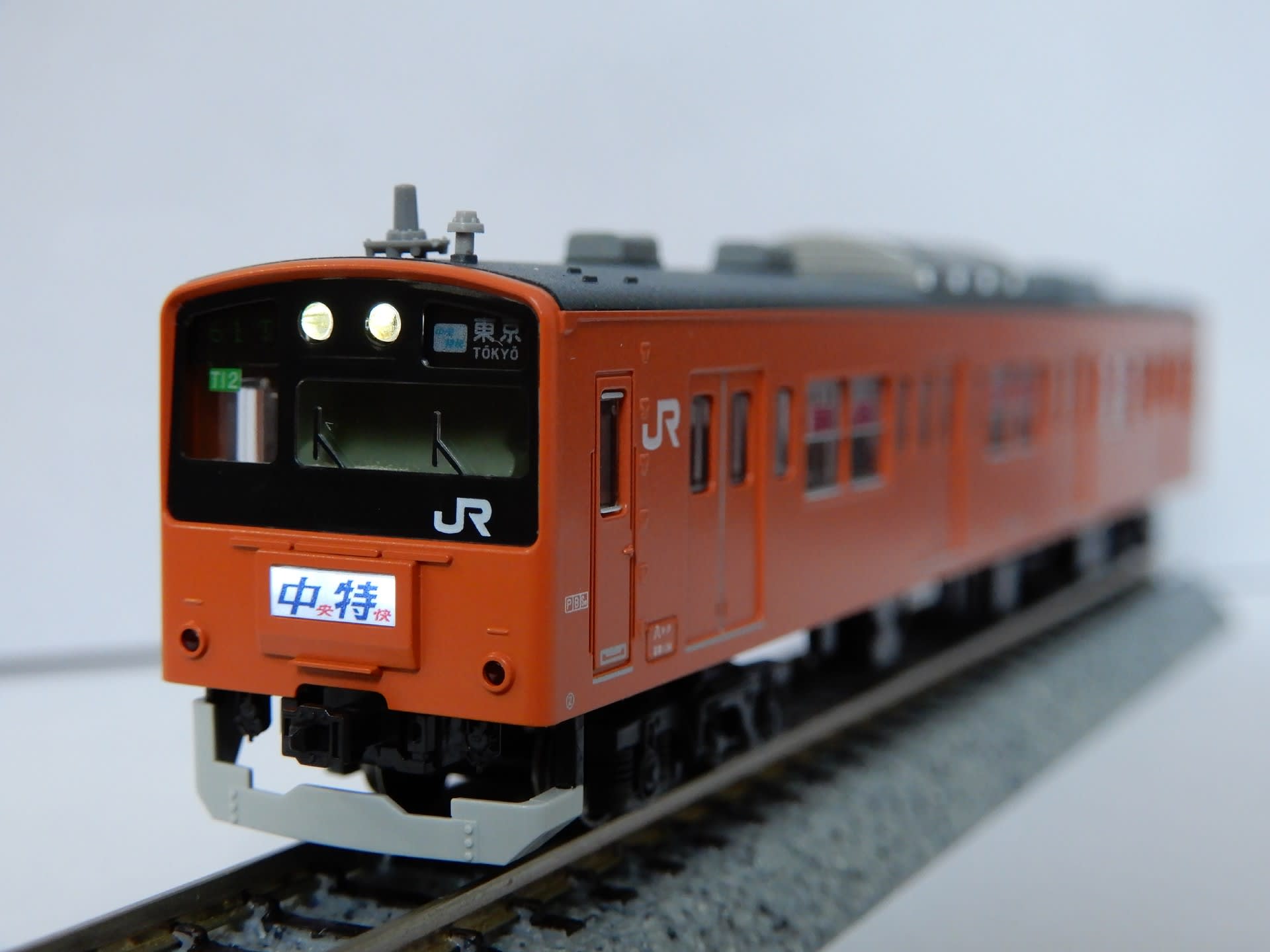 KATO 201系中央線T編成 LED化&屋根塗装完了 - ブログ人Ginga