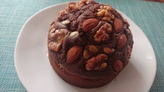 木の実のチョコケーキ わたしのレシピ