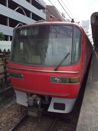 名鉄電車に乗りました 青色鉄道模型運転会