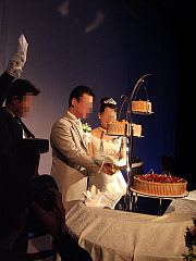 ケーキカット