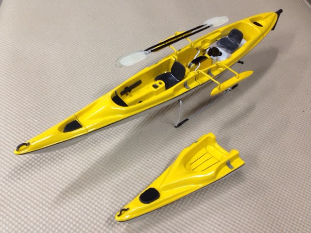 カヤック模型製作vol.5 - Let's Enjoy Kayak Life ! カヤック模型製作vol.5 - Let's Enjoy Kayak Life !