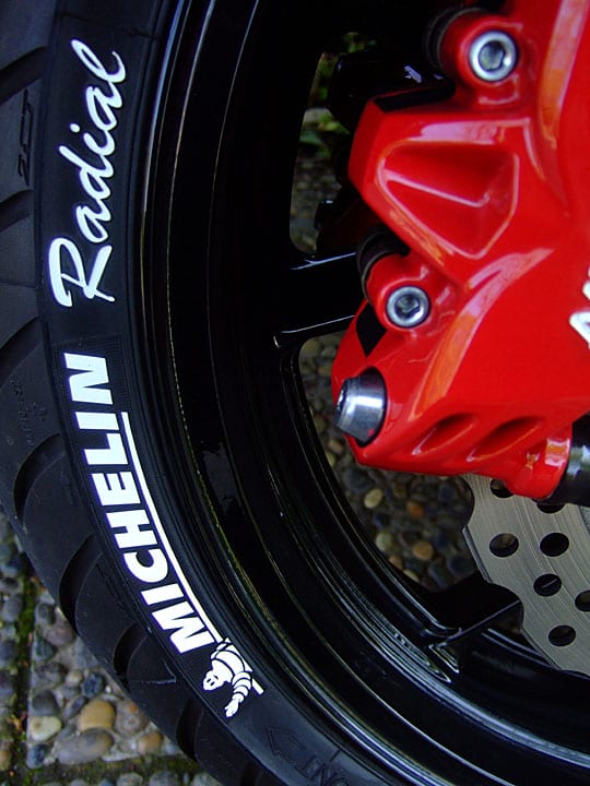 画像を等倍で表示します タイヤステッカー ZZR1400 黒風