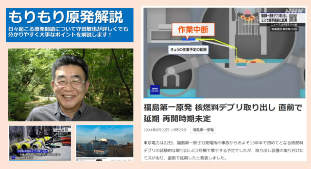 福島原発燃料デブリ試験的取り出し延期問題の本質とは何か