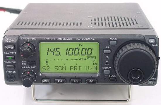 IC706MkII 届く - ☆航空無線とアマチュア無線のii-blog