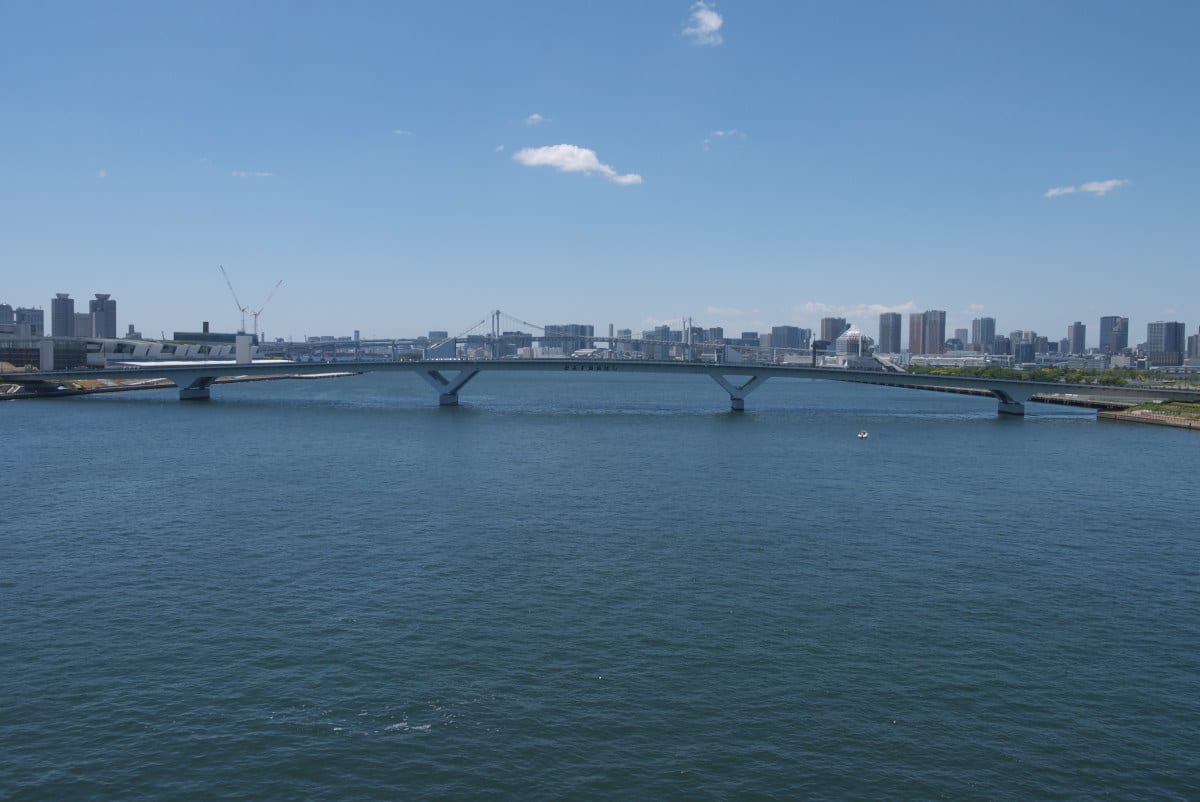 環状第２号線 豊洲大橋の進捗状況 ２０１６年６月２日 緑には 東京しかない