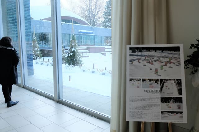 澁谷俊彦 Snow Pallet 13 アントロポセンに積もる雪 Snow On Anthropocene 年12月 21年3月の積雪期 北海道美術ネット別館