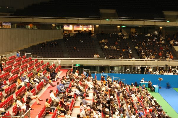 東京体育館に入ってみました その１ 高橋大輔選手のファン 初心者 です