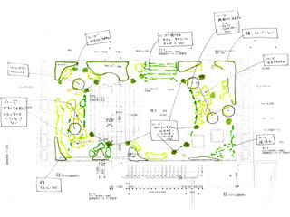 屋上庭園デザイン計画案 森から考える暮らしのデザイン