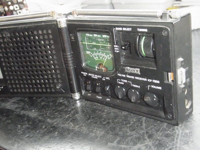 SONYソニー☆1976年型ICF-7800 ニュースキャスター ラジオ-