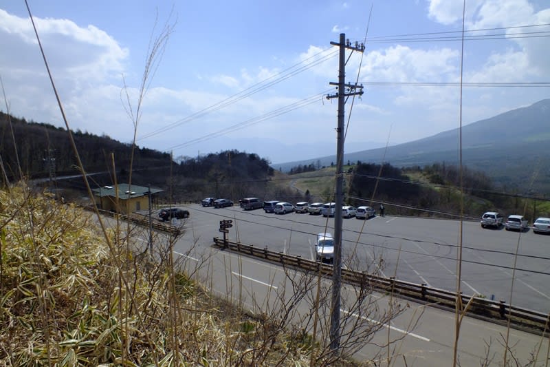 平沢峠の駐車場