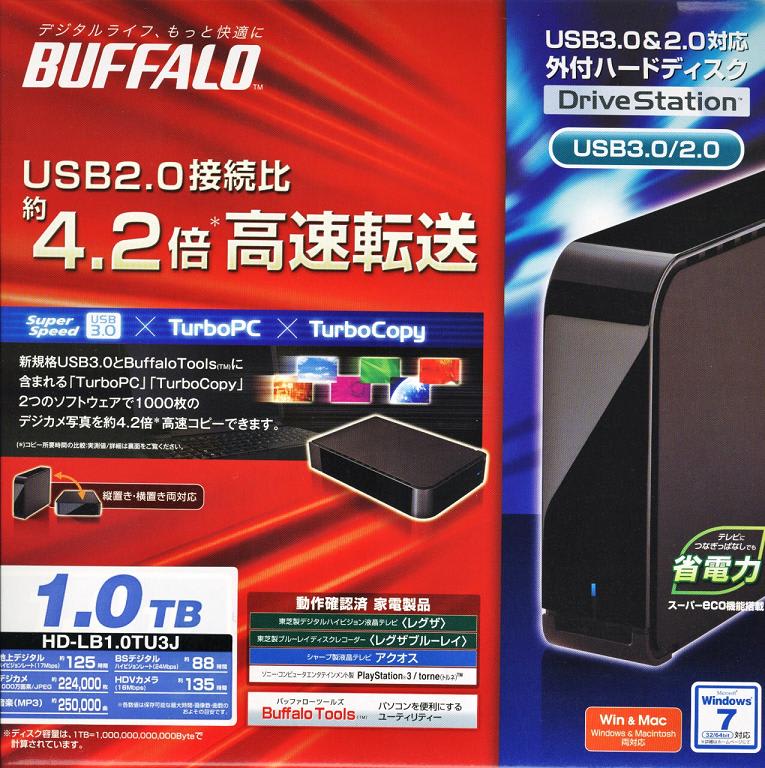 USB外付けHDDの画像