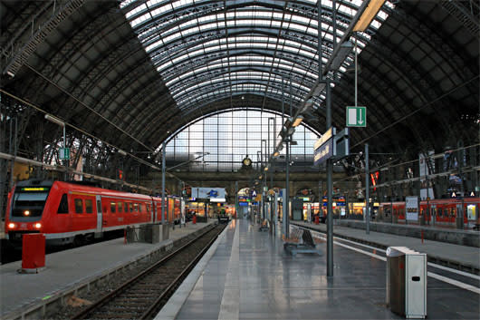 フランクフルト中央駅 ドイツ おさかな Sぶろぐ