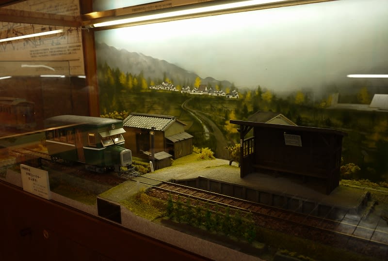 天理軽便鉄道の模型