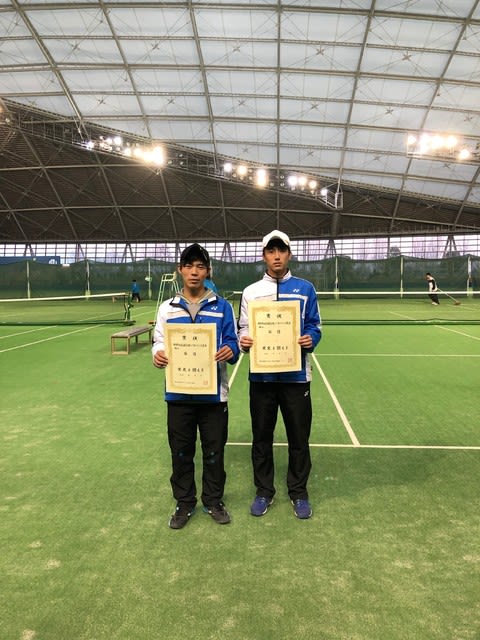 埼玉県私学大会 個人戦 埼玉平成高校男子ソフトテニス部