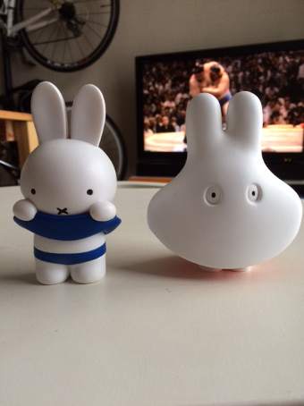 ミッフィーのフィギュア うわばみの上澄み