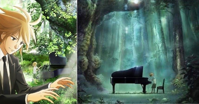 100 壁紙 ピアノの森