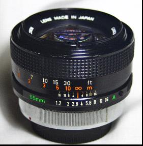 第419沼】CANON FD 55mm F1.2 ssc 後期型 でかくて重いＦ1.2