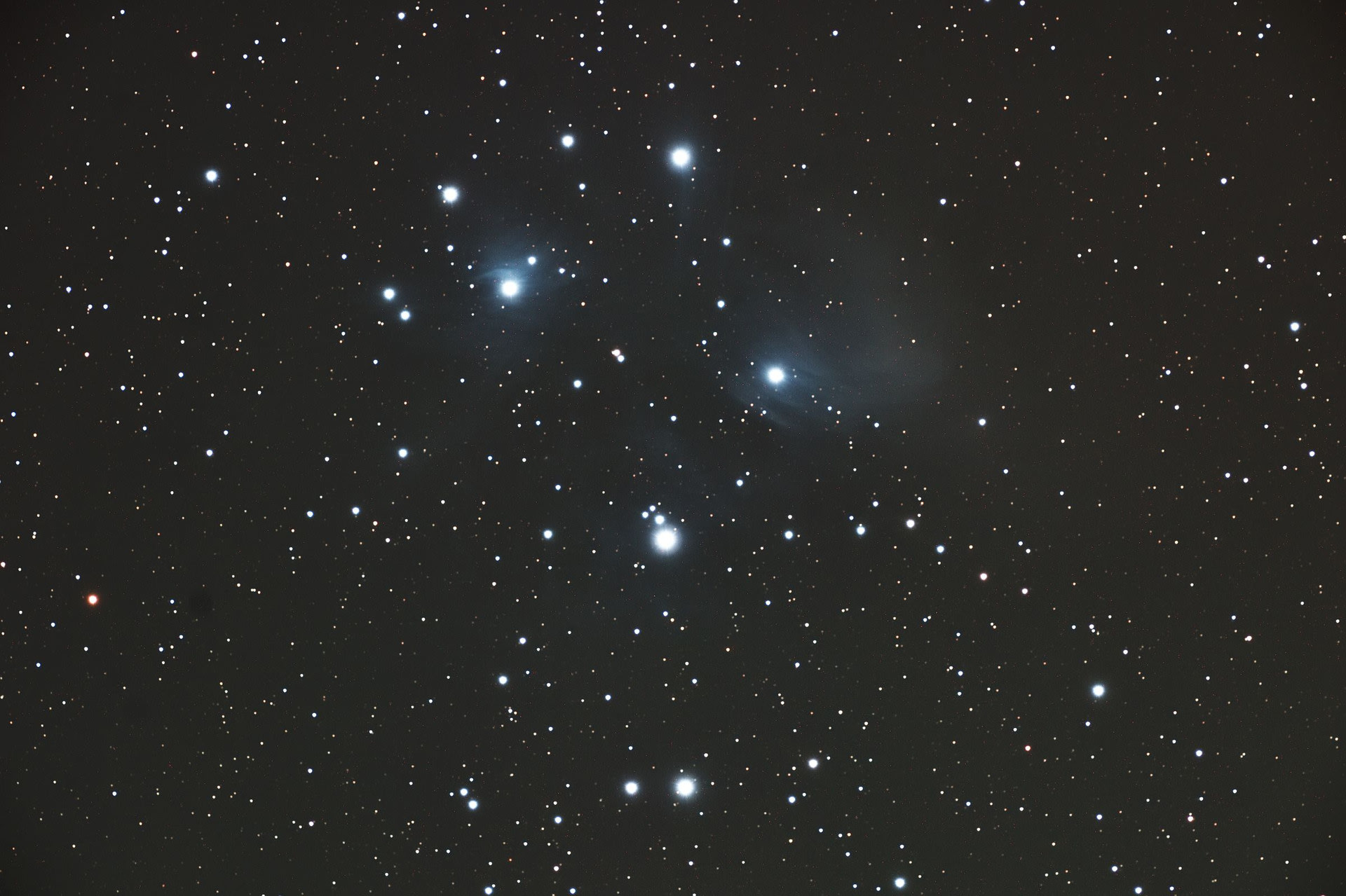 M42オリオン座大星雲と散開星団 M45プレアデス星団 のんびりゆこうphoto