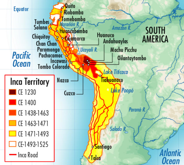 帝国 インカ インカ帝国、アンデスに栄えた高度な文明インカ文明とマチュピチュ
