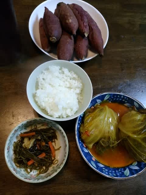 焼き芋 高脂血症のお献立作り