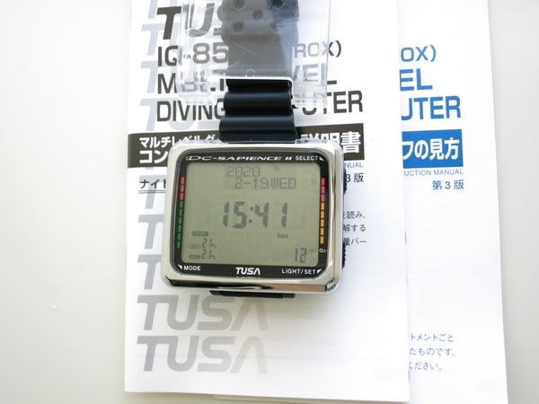 TUSA IQ-850.IQ-800ダイブコンピュータ（中古）あります - ダイビング 