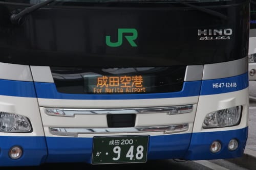 成田ナンバーになったh６４７ １２４１８号車 バスターミナルなブログ