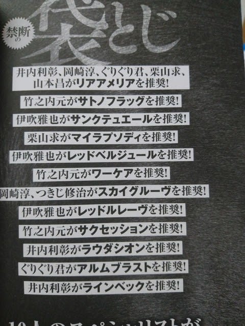 昨年の袋とじ 井内利彰 昨年の袋とじ 井内利彰
