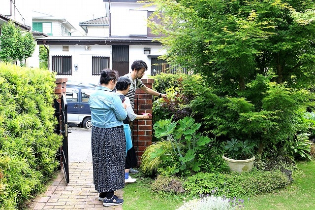 庭 １ 鎌倉山の草花屋苔丸さんが某誌で特集されるので我が家の庭もそこにちょっと掲載されるかも 家 鎌倉七里ガ浜 時々八ヶ岳