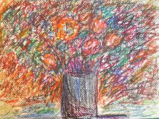 クレヨン画 自由な絵日記 クレヨン画 自由な絵日記