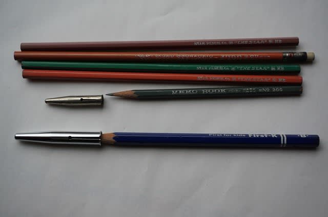 （まとめ）ジョインテックス 消ゴム付鉛筆 H013J-HB-12P〔×10セット〕 - 1
