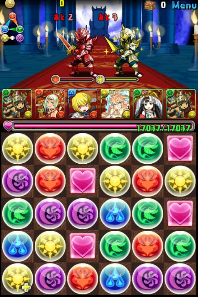 ヘラソエル降臨 地獄級をバステトでノーコン パズドラとか まったり