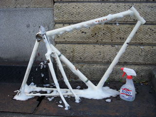 ビバロ ピストフレーム 塗装 剥離 - Kinoの自転車日記