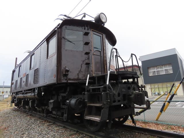 箕輪町郷土博物館のＥＤ１９型電気機関車