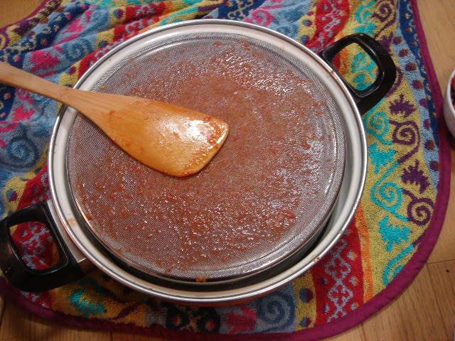 2008/6/22トマト裏ごし