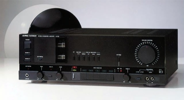 現状品 LUXMAN 真空管 ハイブリッド プリメインアンプ LV-103