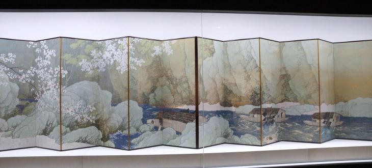 日下賢二よきる白(青) 抽象リトグラフ 2/45 近代美術の流れ(国立近代美術館 日下賢二よきる白(青) 抽象リトグラフ 2/45 近代美術の流れ(国立