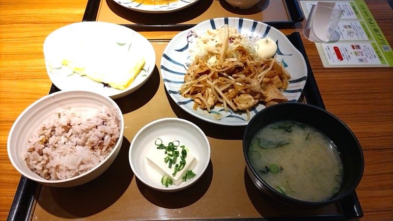 やよい軒伊勢佐木町店:しょうが焼定食