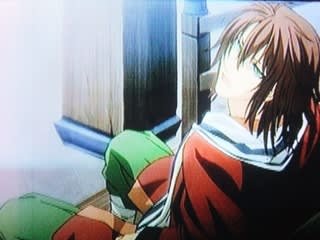 アニメ薄桜鬼第八話 総司画像