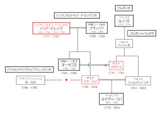 神聖ローマ皇帝フランツ1世皇女 マリア アマーリア まりっぺのお気楽読書