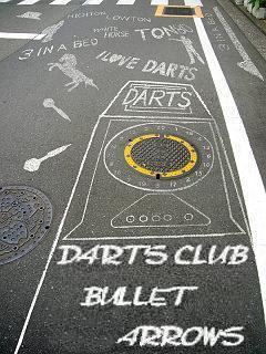 ブレットアローズ携帯待受作成 Darts Club Bullet Arrows